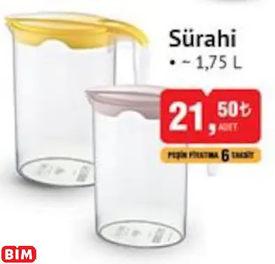 HOBBY LİFE SÜRAHİ ~ 1,75 L